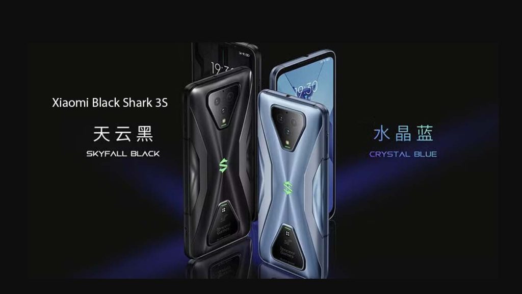 Xiaomi Black Shark 3S Sky Cloud Black, Crystal Blue