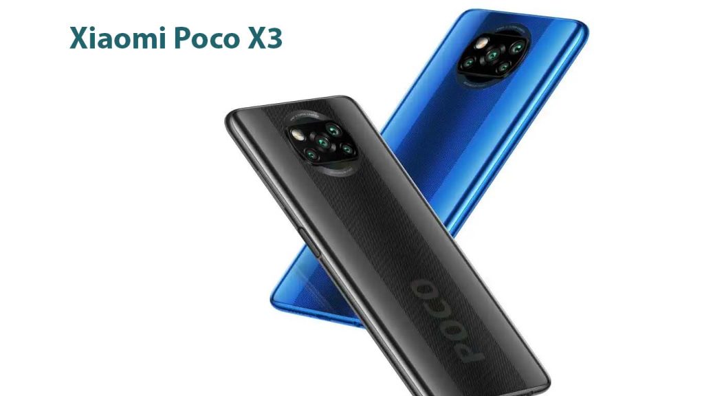 Xiaomi Poco X3 Cobalt Blue, Shadow Gray