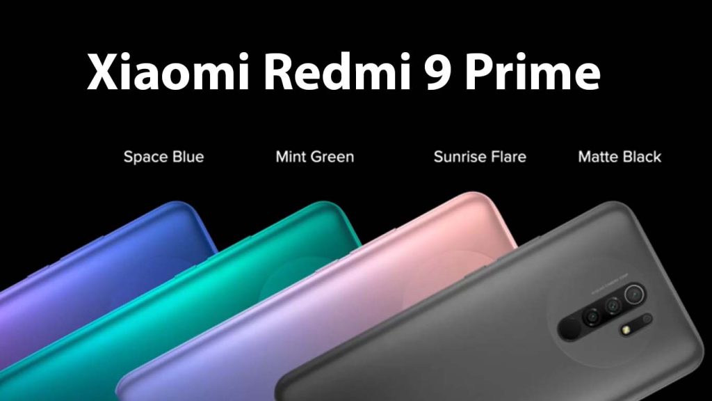 Xiaomi Redmi 9 Prime Space Blue, Mint Green, Matte Black, Sunrise Flare