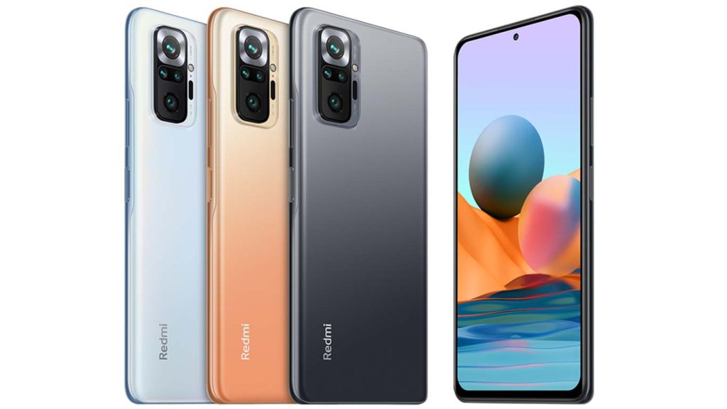 Xiaomi Redmi Note 10 Pro (108MP Edition) Onyx Gray, Glacier Blue, Gradient Bronze