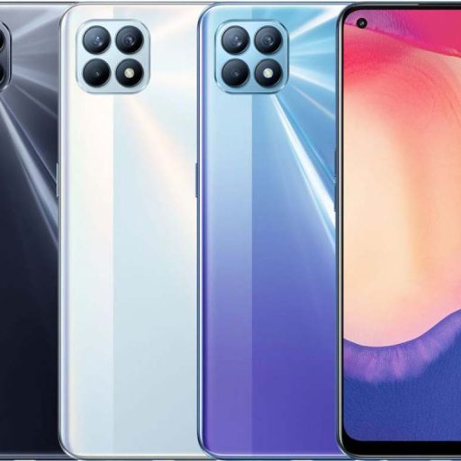 oppo reno4 se black, white, blue