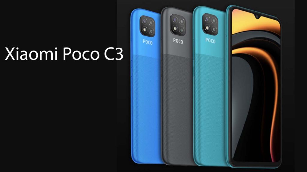 xiaomi poco c3 Arctic Blue, Lime Green, Matte Black