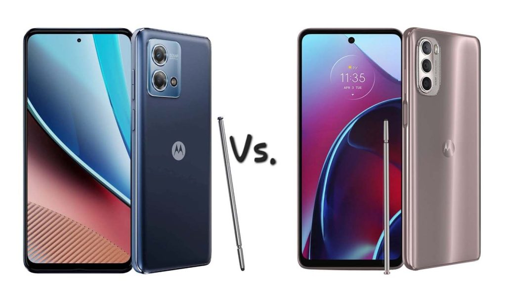 Motorola Moto G Stylus (2023) Blue, Rose Gold