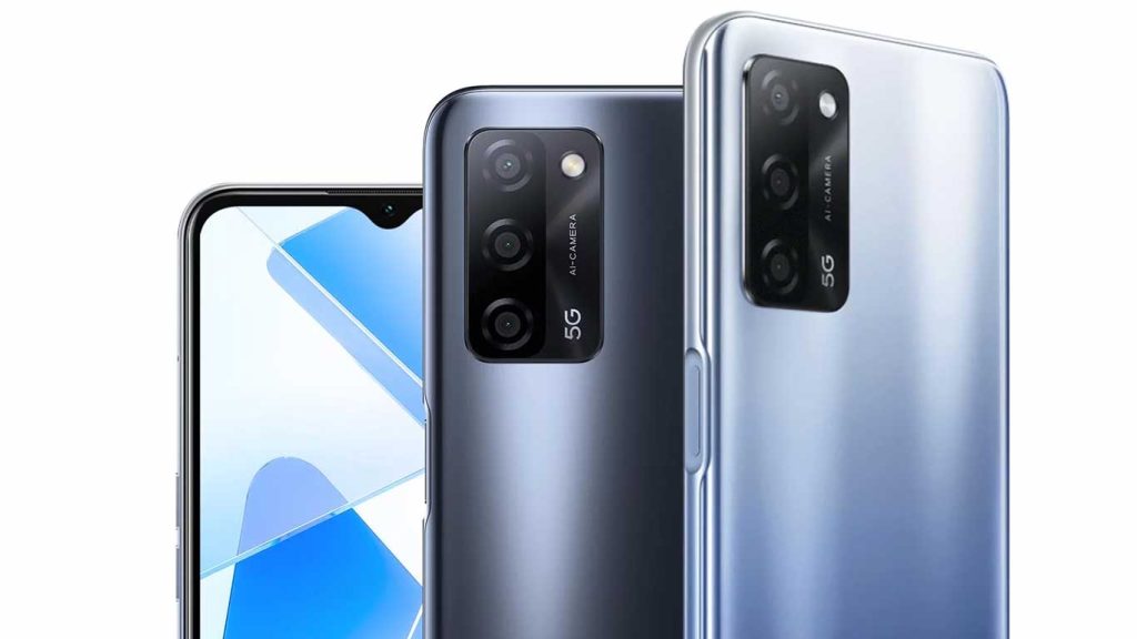 Oppo A53s 5G Crystal Blue, Ink Black