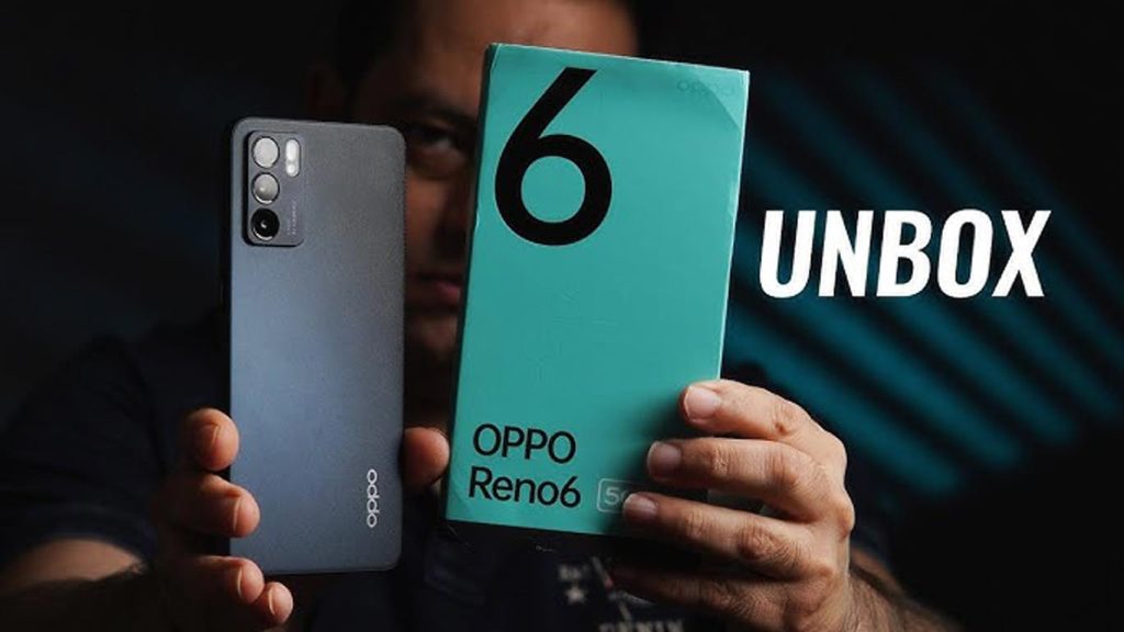 Oppo Reno6 Aurora, Stellar Black
