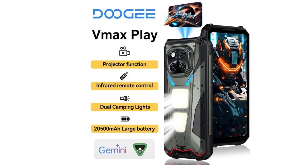 Doogee V Max Play Black, Tarnish