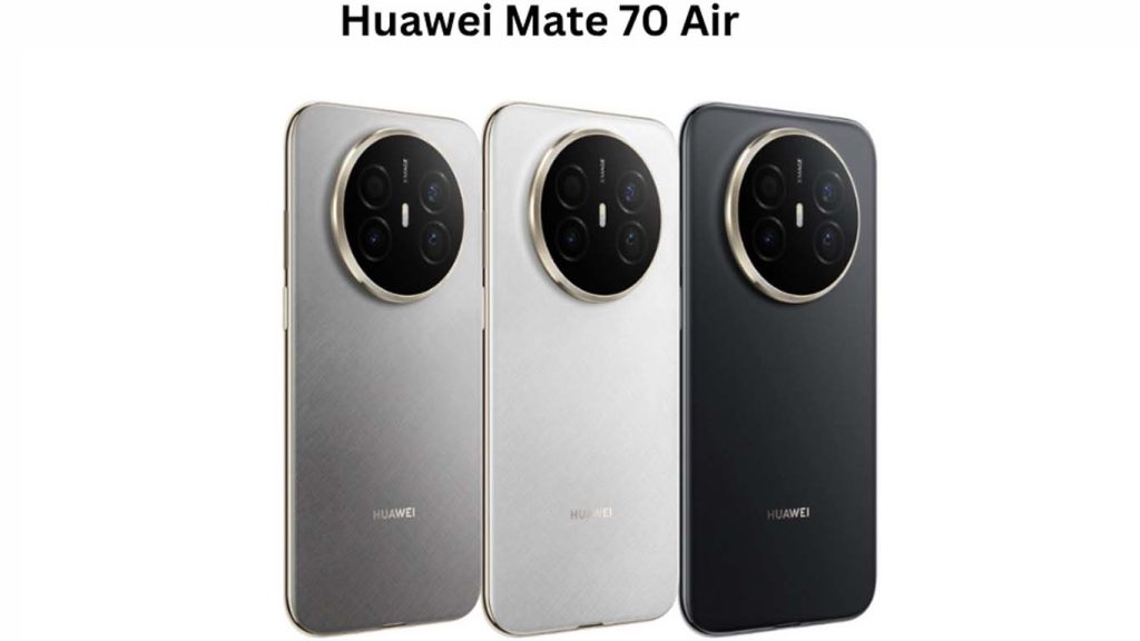 Huawei Mate 70 Air Black, White, Silver