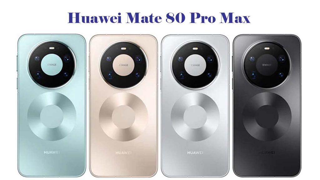 Huawei Mate 80 Pro Max Black, Silver, Blue, Gold