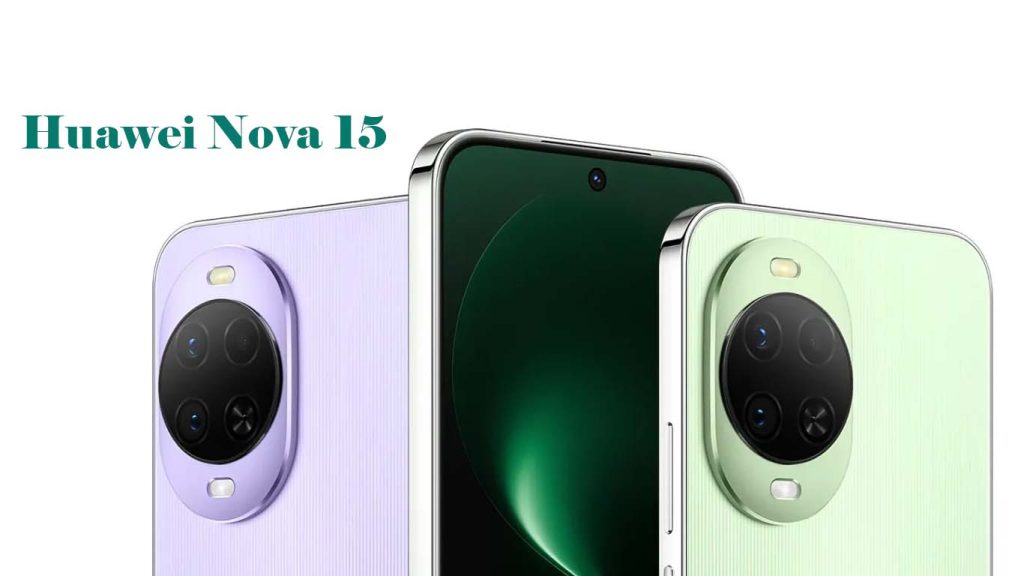 Huawei Nova 15 Black, White, Purple, Green