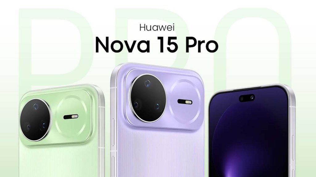 Huawei Nova 15 Pro Black, White, Purple, Green