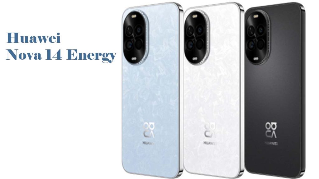 Huawei nova 14 Energy Black, White, Blue