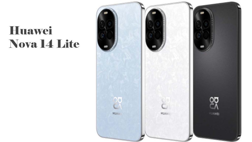 Huawei nova 14 Lite Black, White, Blue
