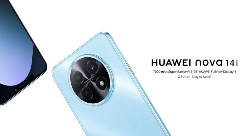 Huawei nova 14i Black, Blue