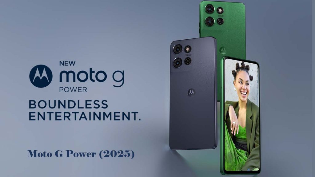 Motorola Moto G Power (2025) Slate Gray, Leaf Green