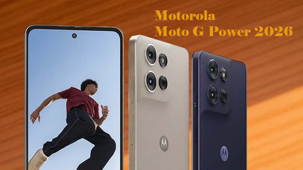 Motorola Moto G Power 2026 Pantone Evening Blue, Pure Cashmere