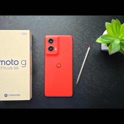 Motorola Moto G Stylus 5G (2024) Caramel Latte, Scarlet Wave