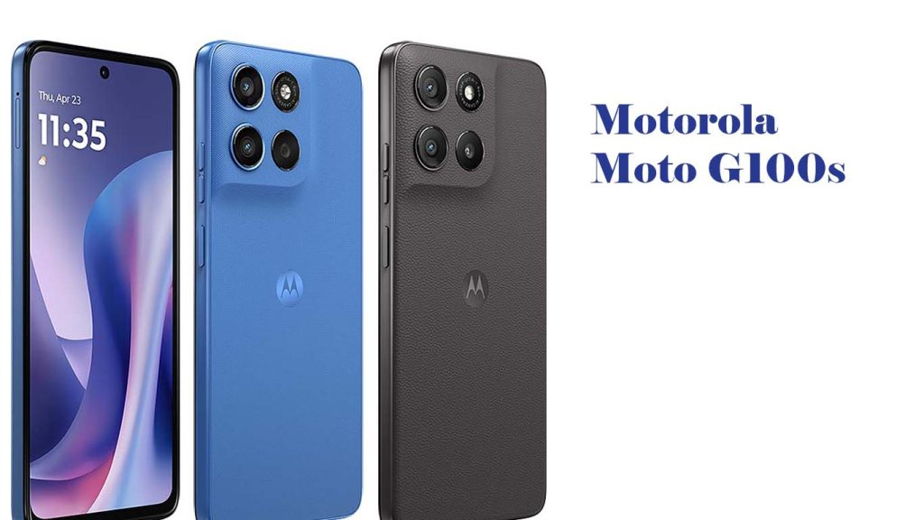 Motorola Moto G100s Black, Blue