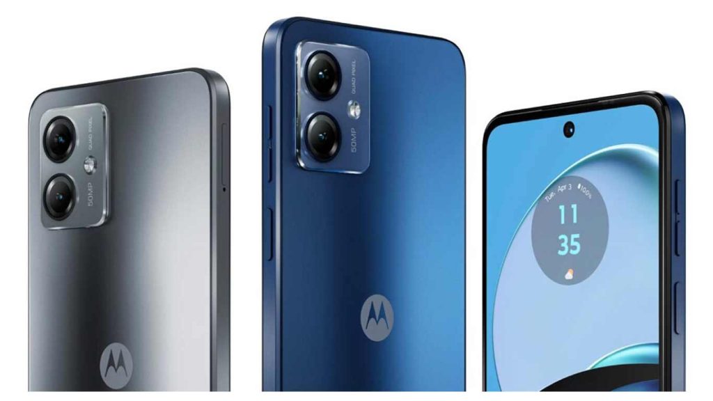 Motorola Moto G14 Steel Gray, Sky Blue, Butter Cream, Pale Lilac