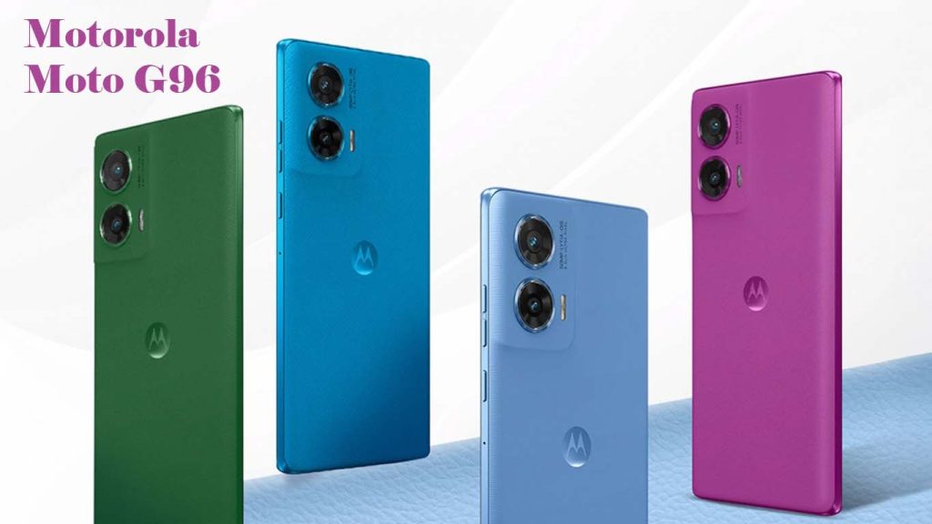 Motorola Moto G96 Pantone (Greener Pastures, Cattleya Orchid, Dresden Blue, Ashleigh Blue)