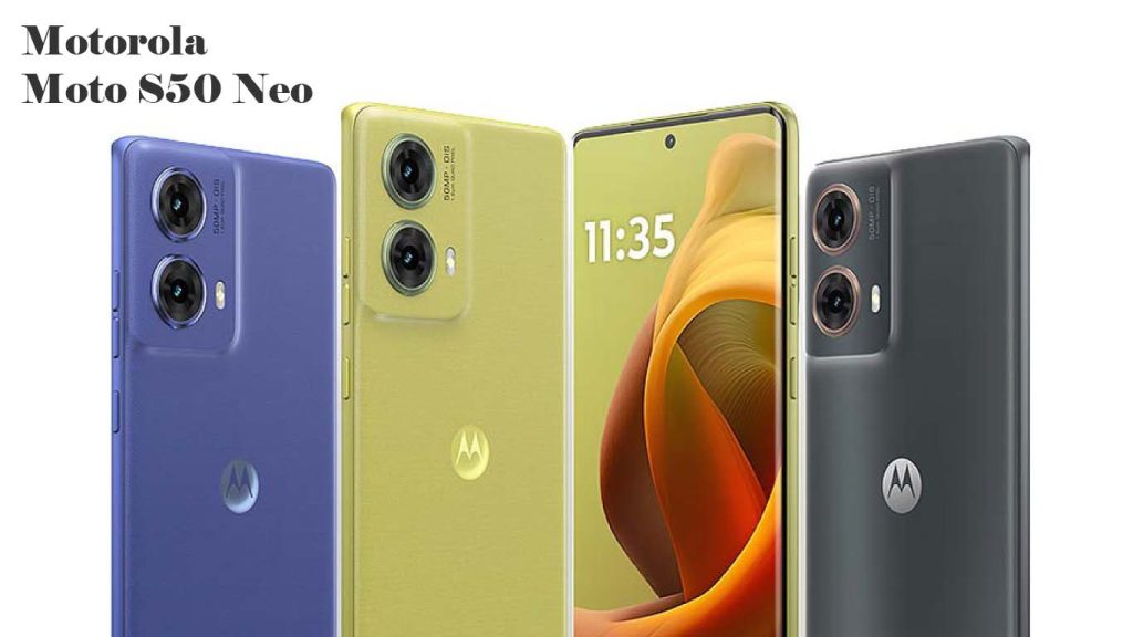 Motorola Moto S50 Neo Olivine, Surf, Gray