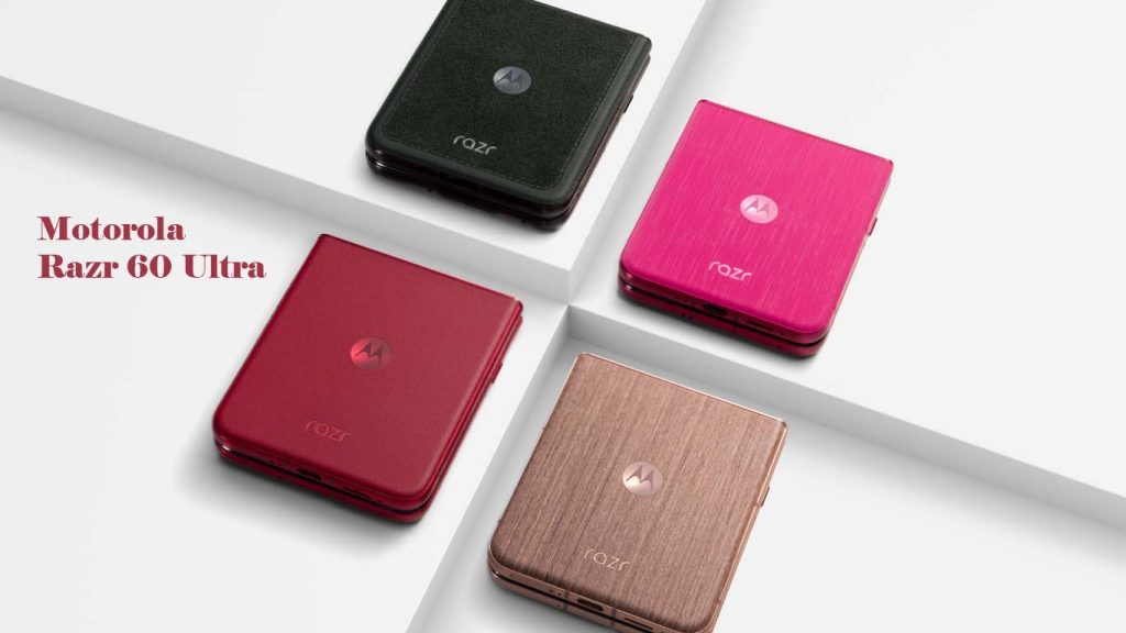 Motorola Razr 60 Ultra Pantone (Rio Red, Scarab, Mountain Trail, Cabaret)