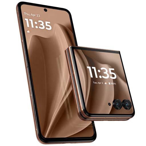 Motorola Razr Plus 2025 Mocha Mousse