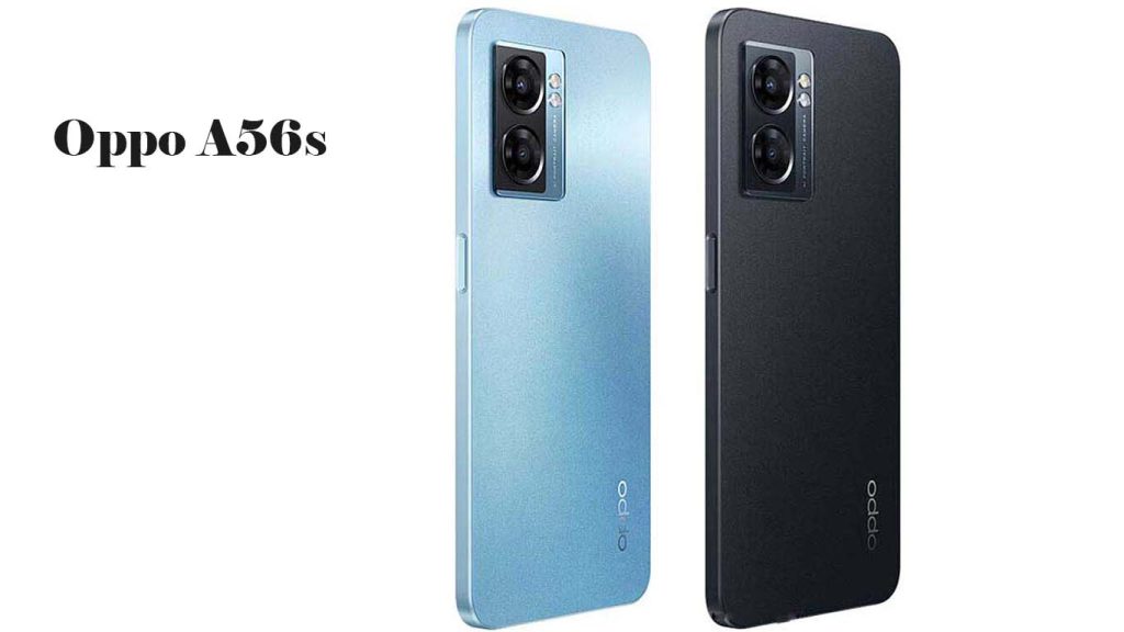 Oppo A56s Black, Blue