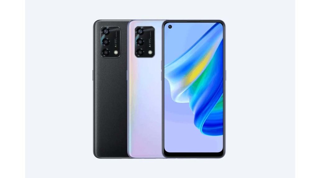 Oppo Reno6 Lite Black, Rainbow Silver