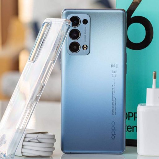 Oppo Reno6 Pro 5G (Snapdragon) Arctic Blue, Lunar Grey