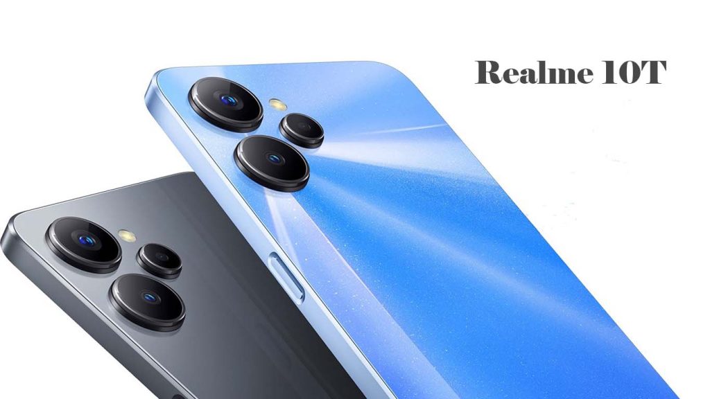 Realme 10T Electric Black, Dash Blue