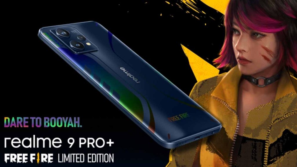 Realme 9 Pro+ Free Fire Limited Edition