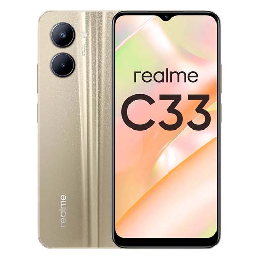 Realme C33 2023 Sandy Gold
