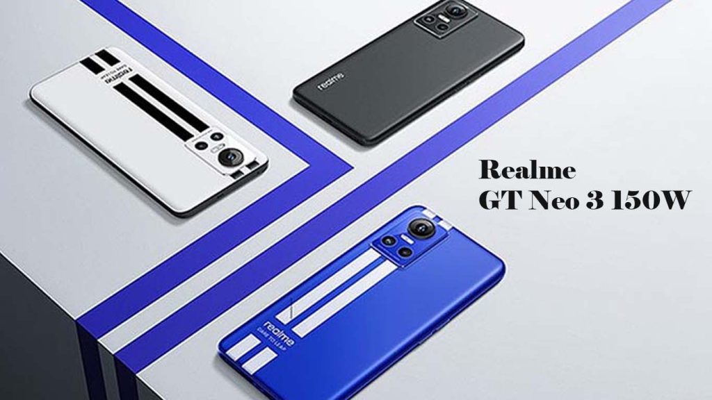 Realme GT Neo 3 150W Plain Black, Silverstone White, Le Mans Blue, Naruto edition