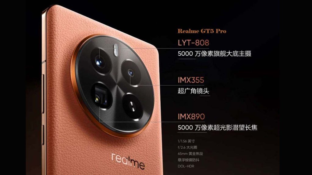 Realme GT5 Pro Black, Silver, Orange