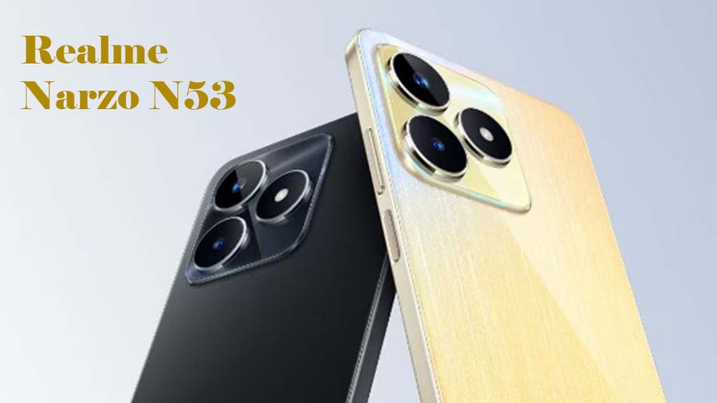 Realme Narzo N53 Black, Gold