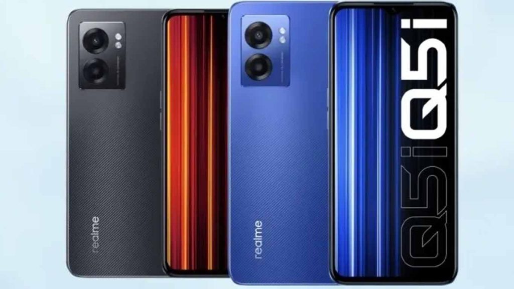 Realme Q5i Blue, Black