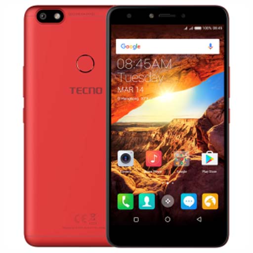 Tecno Spark Metallic Red