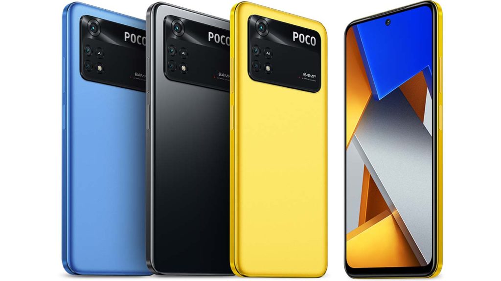 Xiaomi Poco M4 Pro Poco Yellow, Power Black, Cool Blue