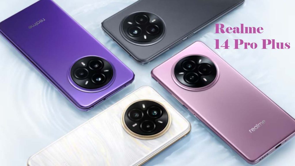 Realme 14 Pro Plus Pearl White, Suede Gray, Bikaner Purple
