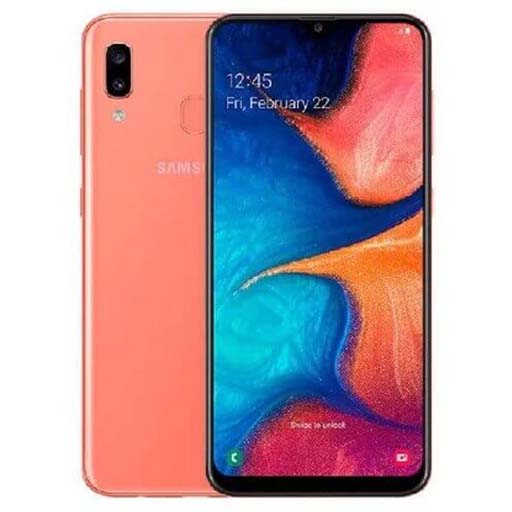 Samsung Galaxy A20e Coral