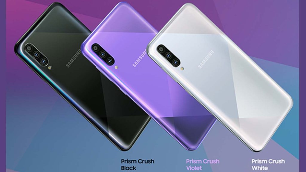 Samsung Galaxy A50s Prism Crush Black, Prism Crush White, Prism Crush Green, Prism Crush Violet2
