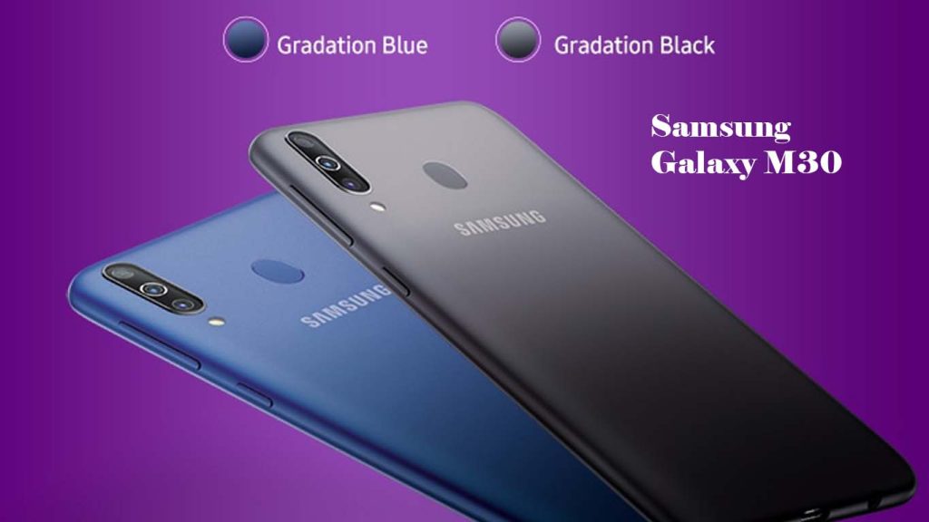 Samsung Galaxy M30 Black, Blue
