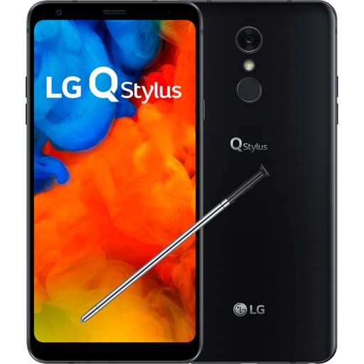 LG Q Stylus Aurora Black