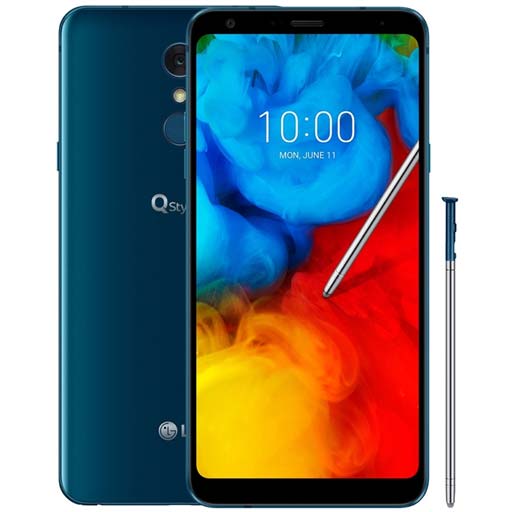 LG Q Stylus Moroccan Blue