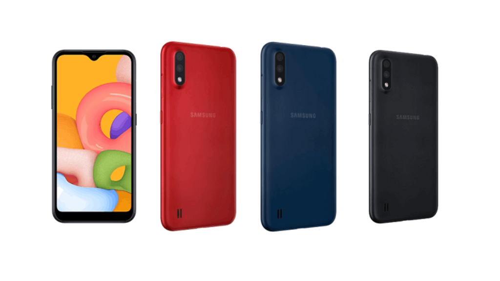 Samsung Galaxy A01 banner