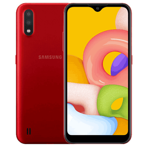 Samsung Galaxy A01 red