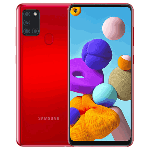 Samsung Galaxy A21 red (1)