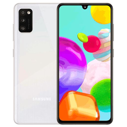 Samsung Galaxy A41 white (1)