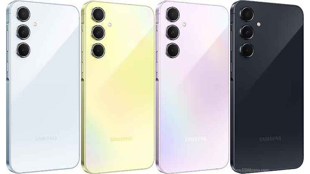 Samsung Galaxy A55 Iceblue, Lilac, Navy, Lemon