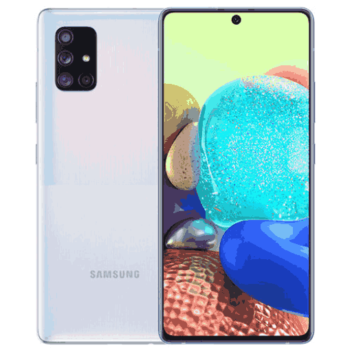 Samsung Galaxy A71 5G white (1)
